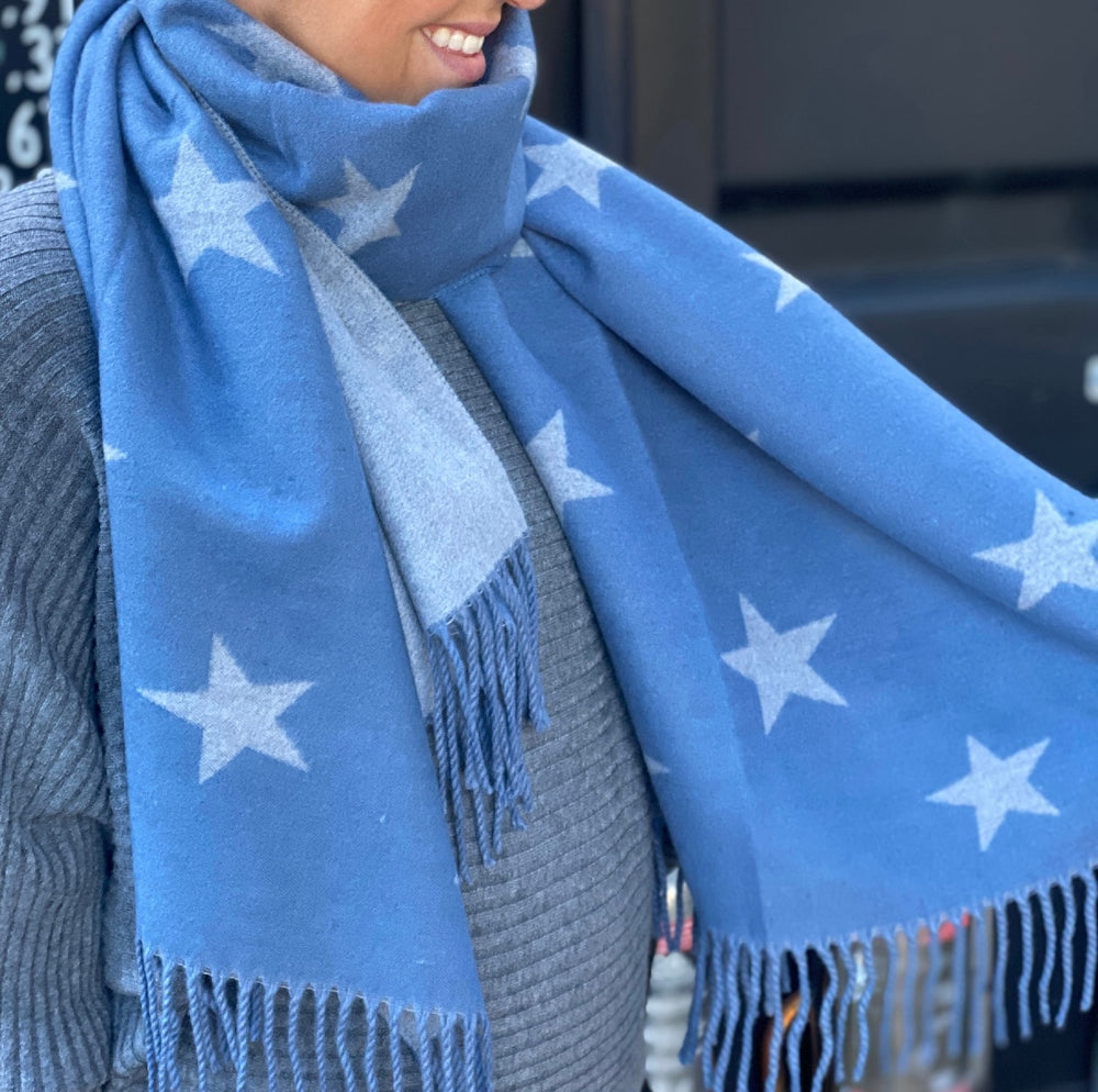 Sienna star scarf - Blush Boutique Essex