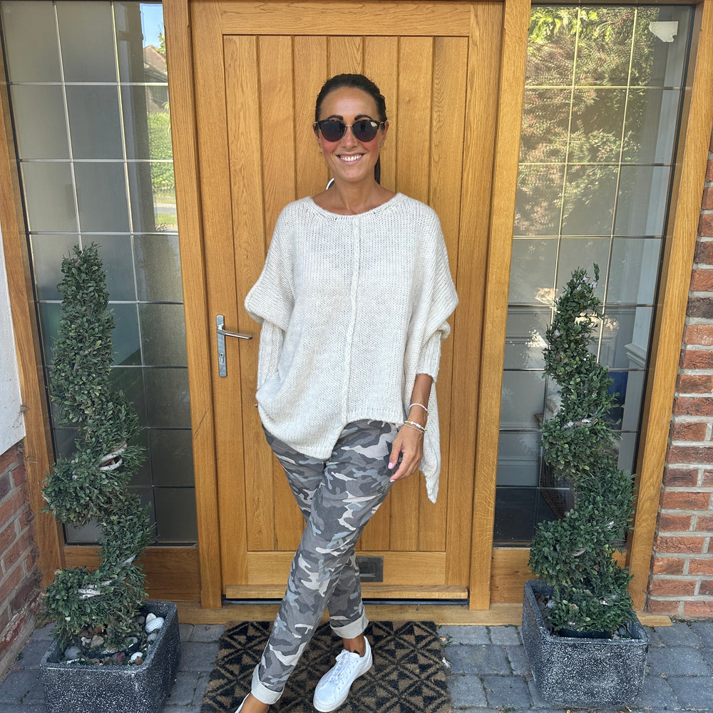Carli Camo Magic Trousers - Blush Boutique Essex