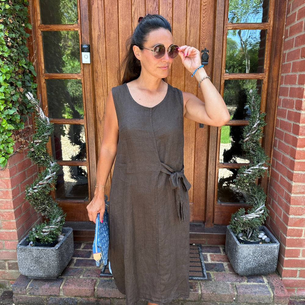 Luca Linen Dress