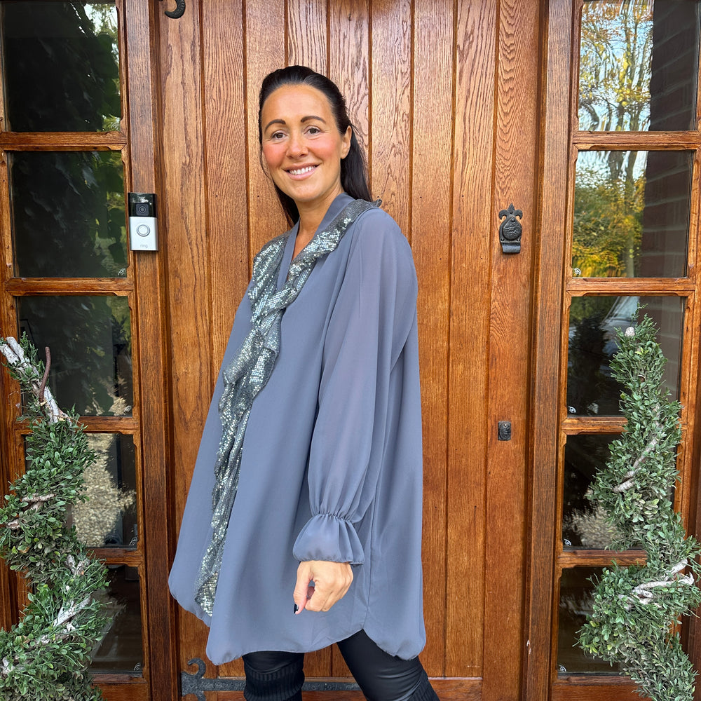 Festive Santiago Shirt - Blush Boutique Essex