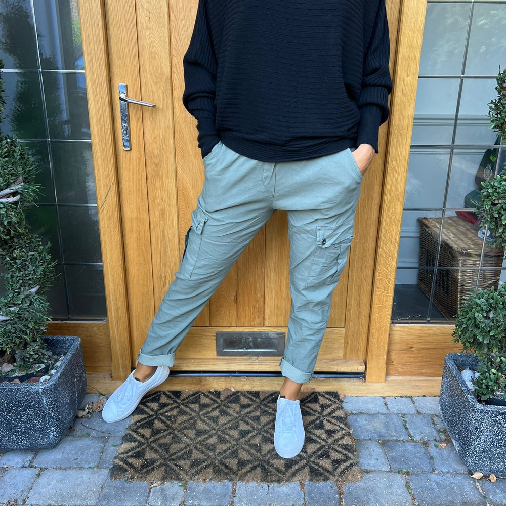 Cargo Carli Magic Trousers - Blush Boutique Essex