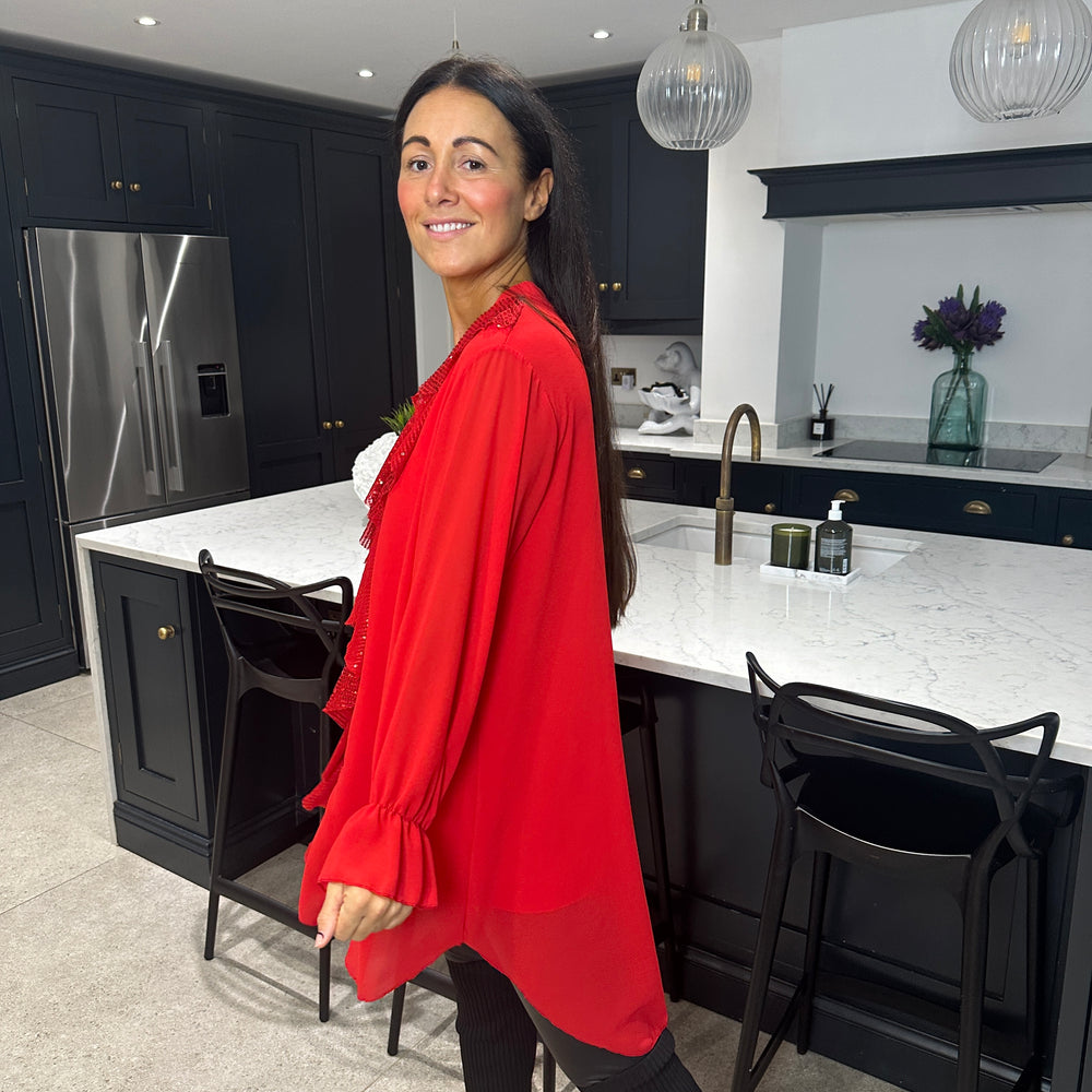 Festive Santiago Shirt - Blush Boutique Essex