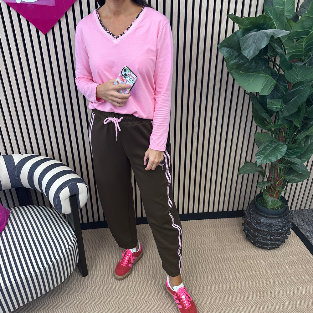 Stripe James Trouser - Blush Boutique Essex