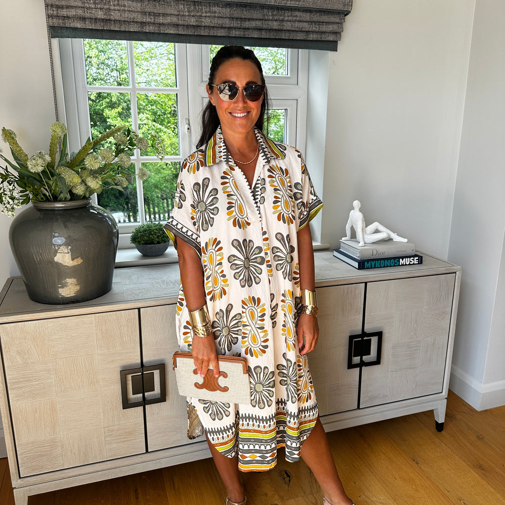 Imogen Shirt Dress - Blush Boutique Essex