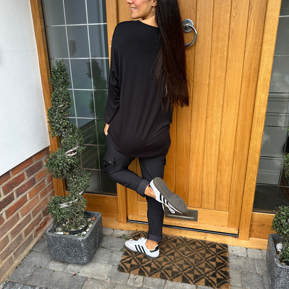 Cargo Carli Trousers - Blush Boutique Essex