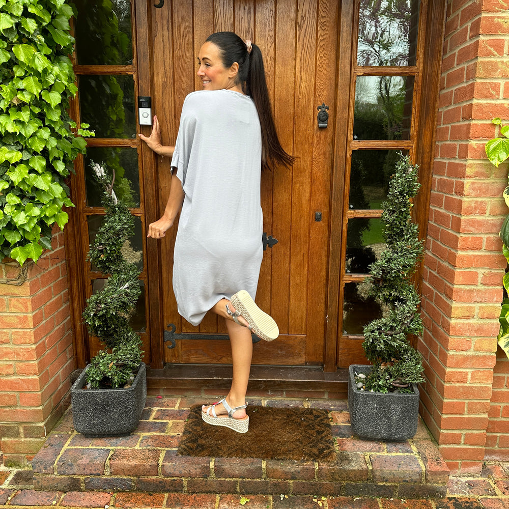 Faith V Neck Dress - Blush Boutique Essex