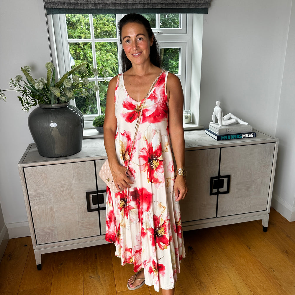 Flower Maria Dress
