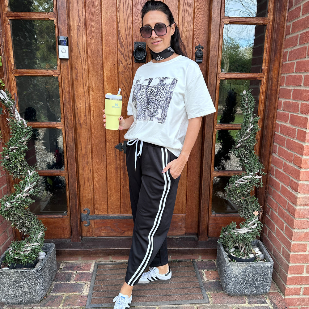 Stripe James Trouser - Blush Boutique Essex
