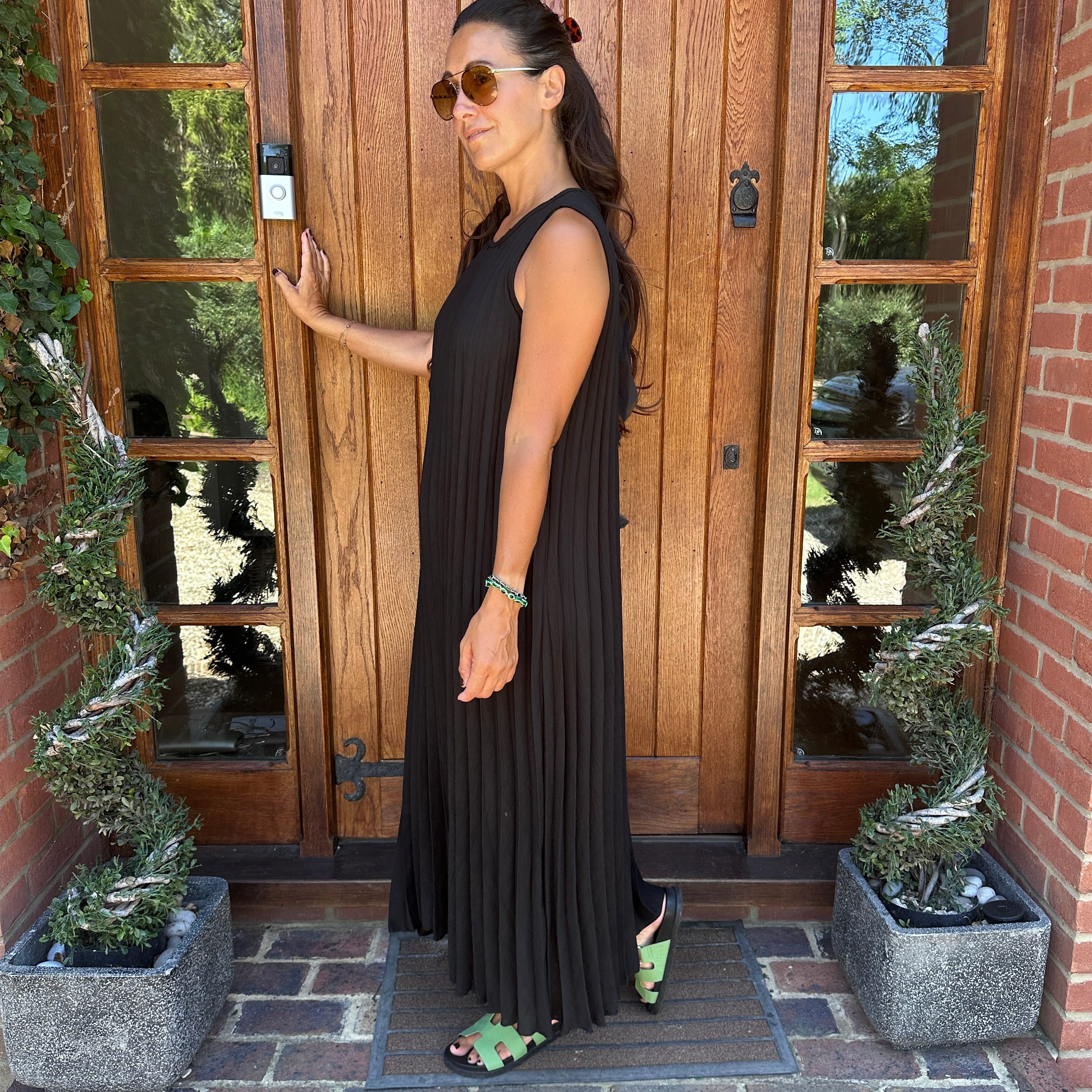 Mia Pleated Maxi