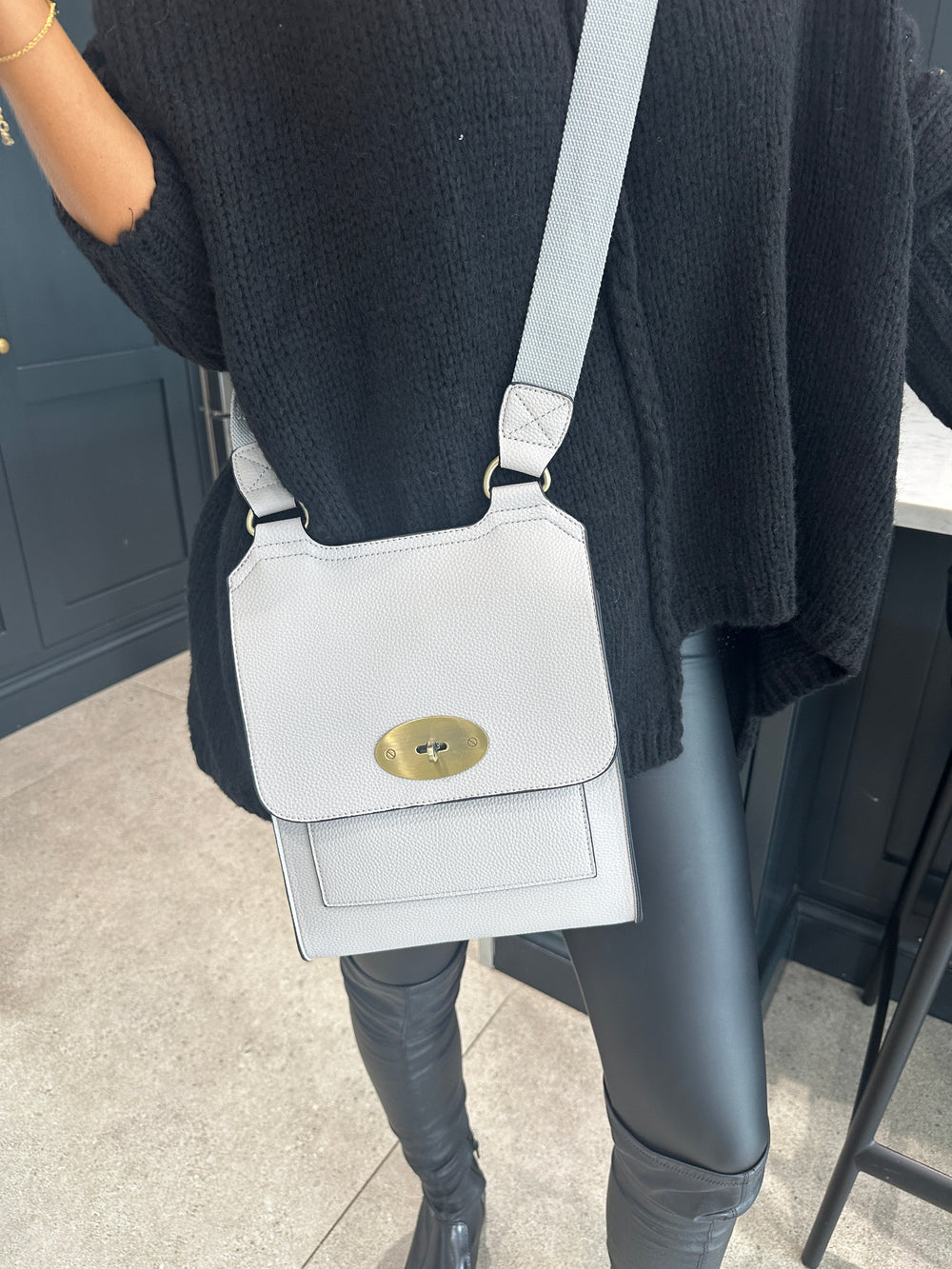Crossbody Flap Bag - Blush Boutique Essex