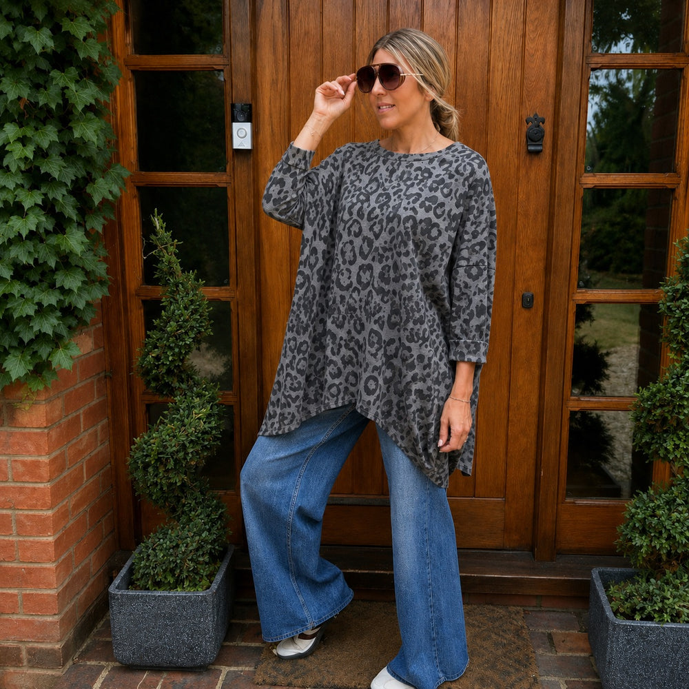 Brogan Leopard Top