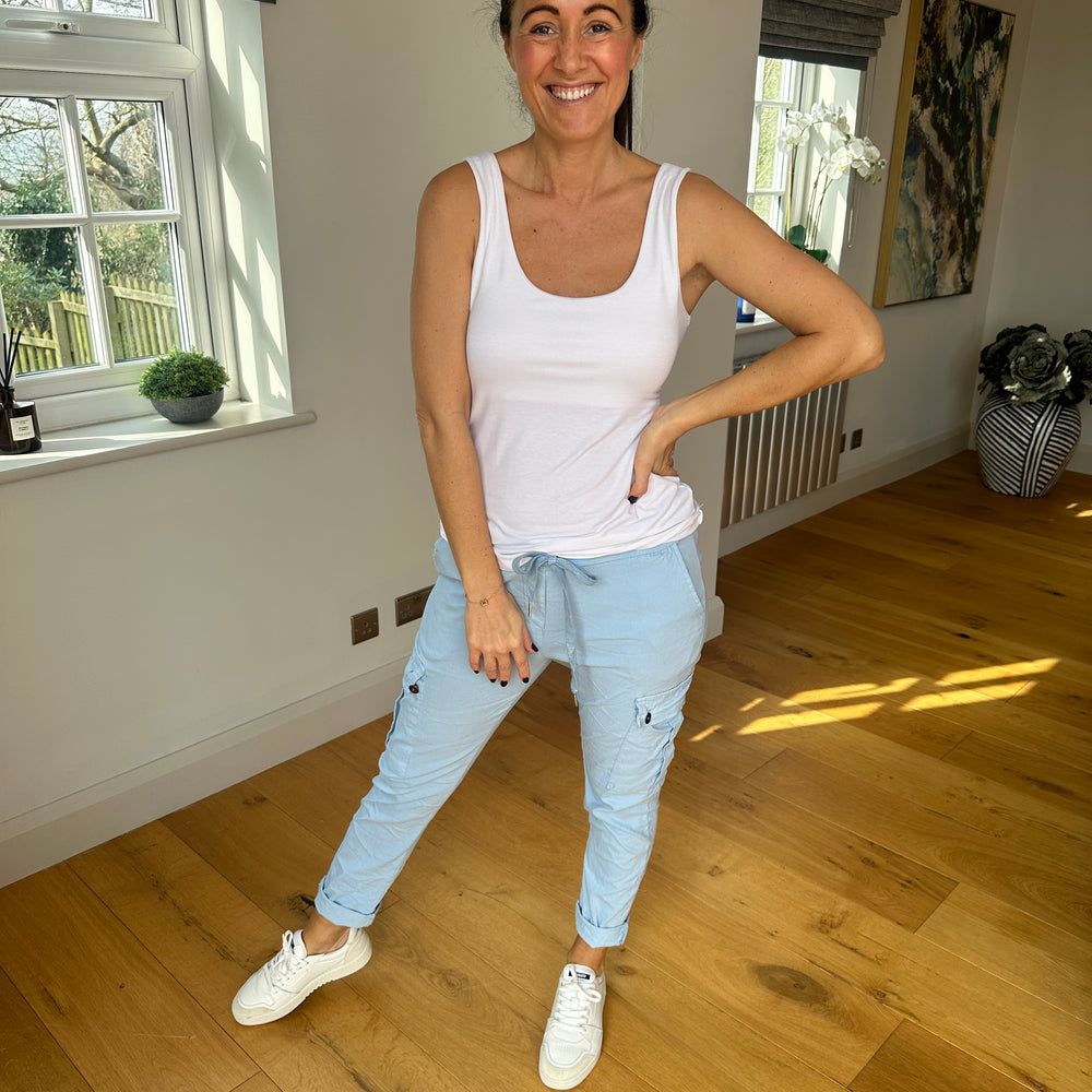 Cargo Carli Trousers - Blush Boutique Essex