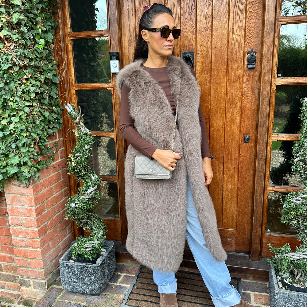 Daphne Faux Fur Gilet
