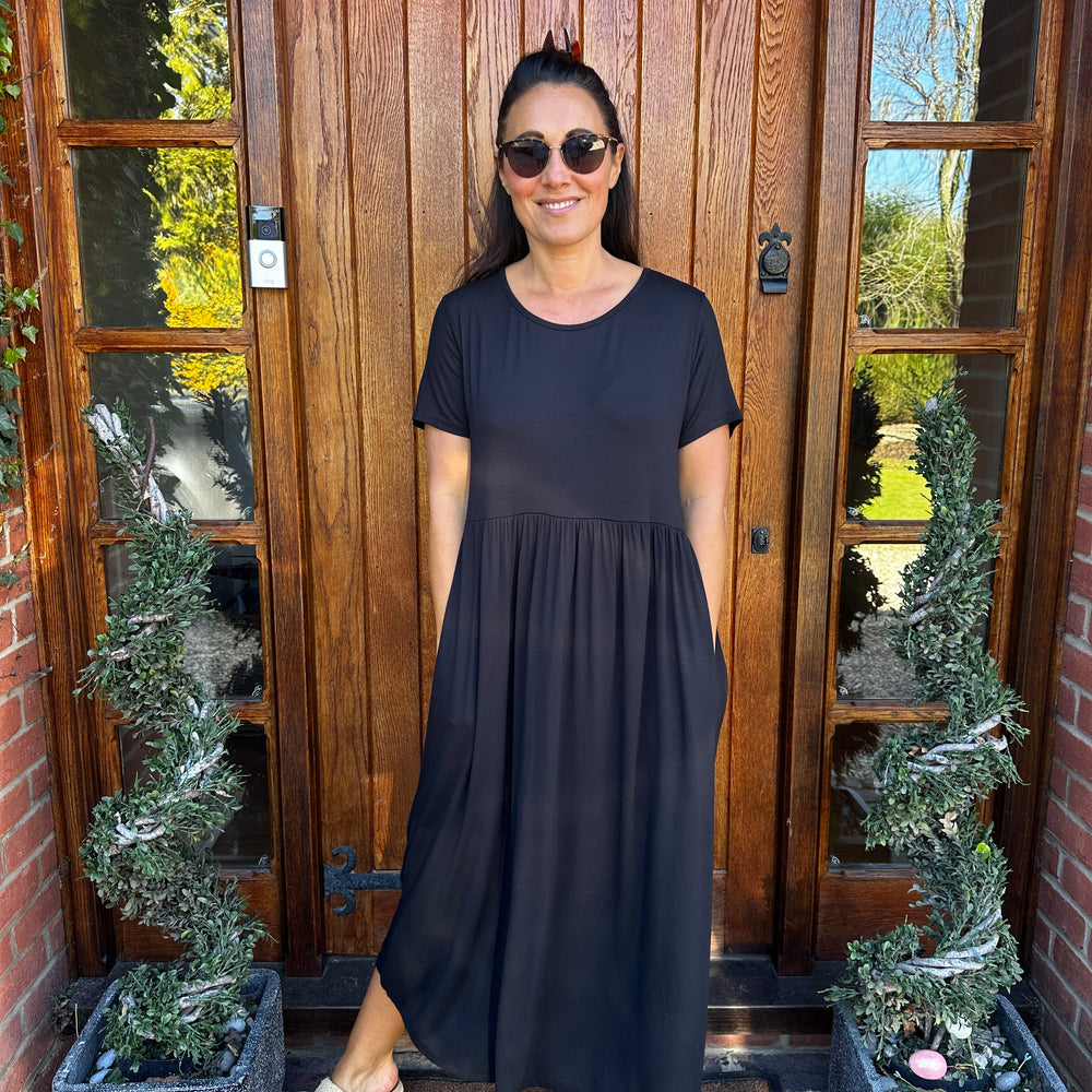 Helena Jersey Dress - Blush Boutique Essex