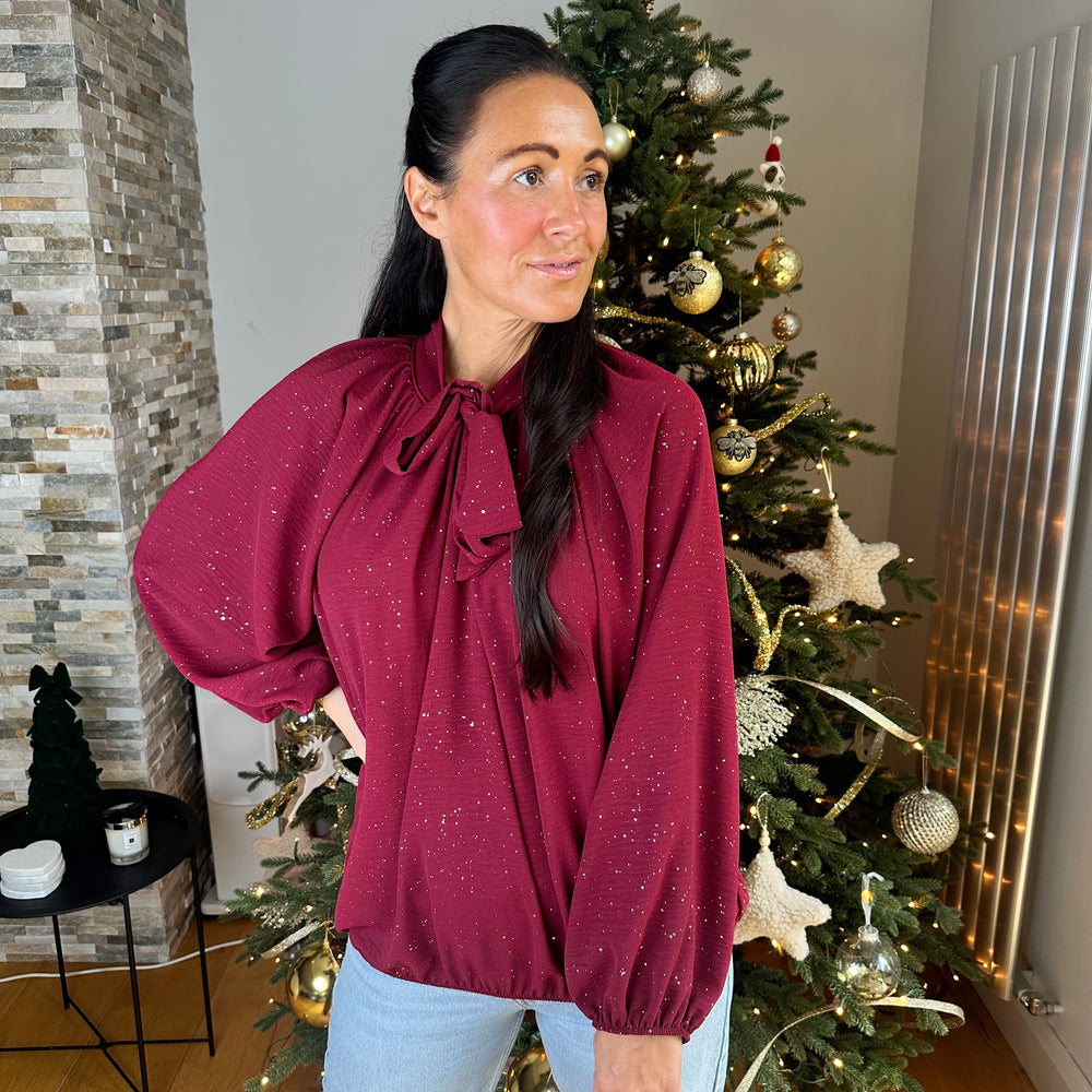 Celine Pussy Bow Shirt