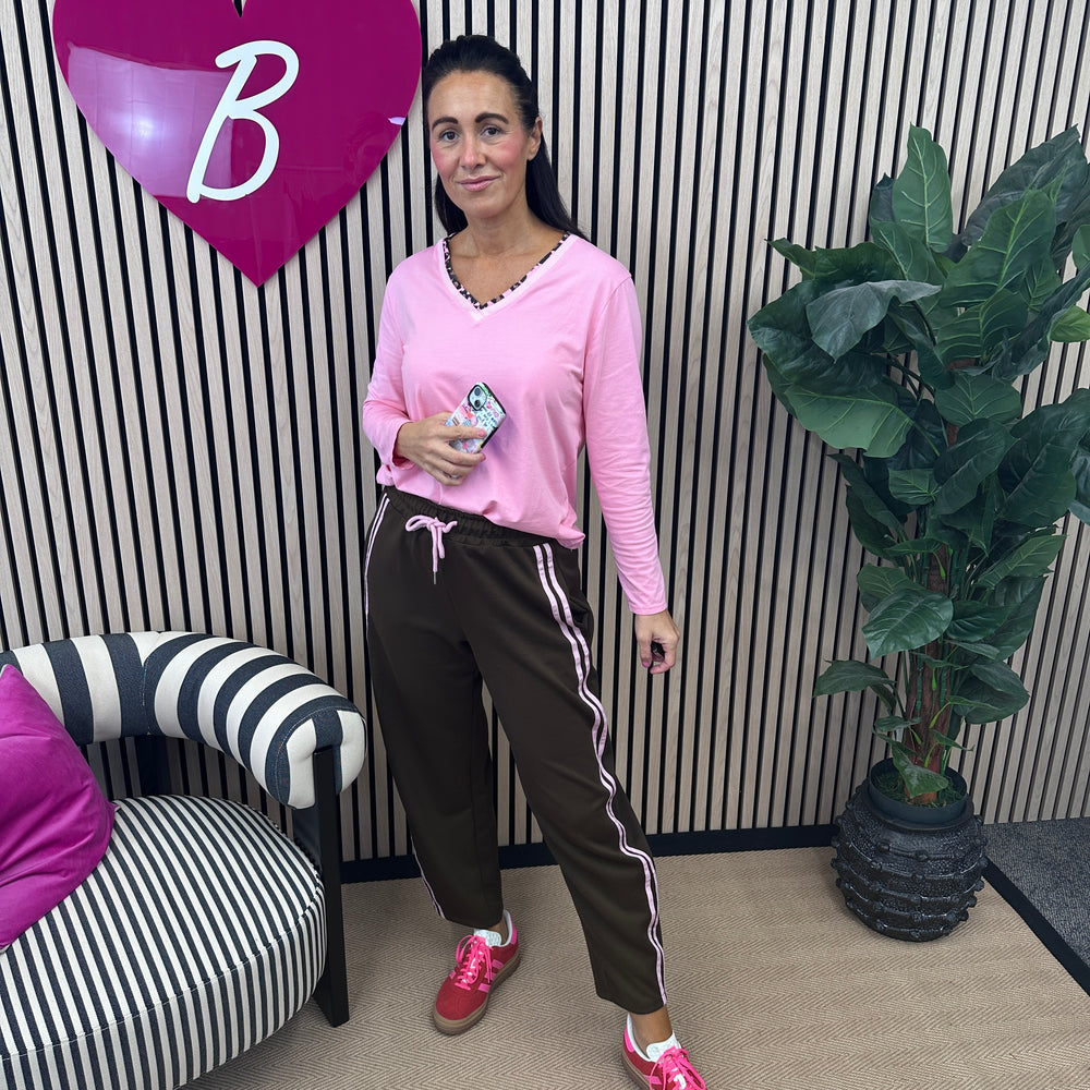 Stripe James Trouser - Blush Boutique Essex