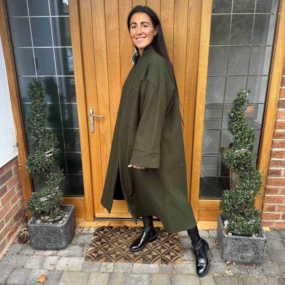 Frank Duster Coat - Blush Boutique Essex