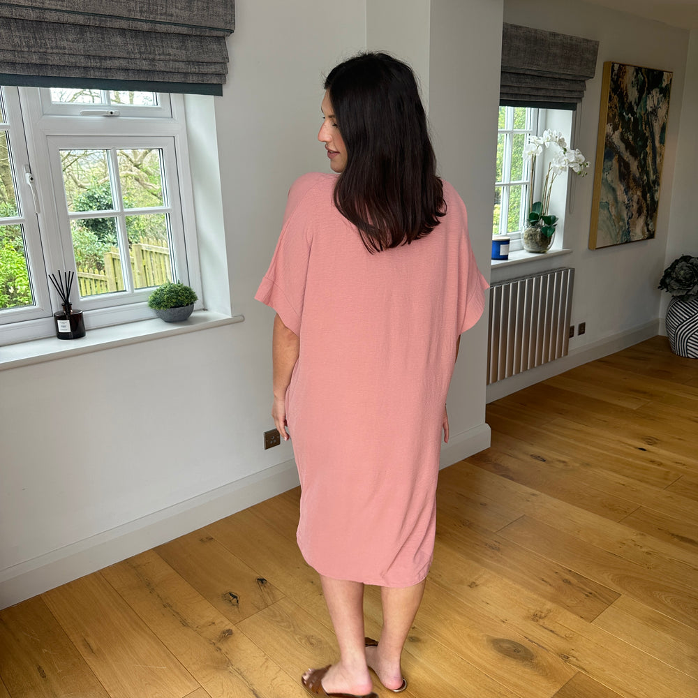 Tiffany Knot Dress - Blush Boutique Essex