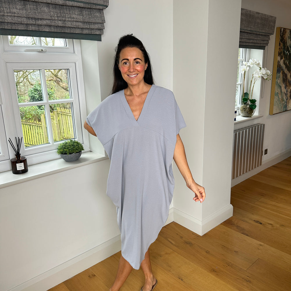 Faith V Neck Dress - Blush Boutique Essex