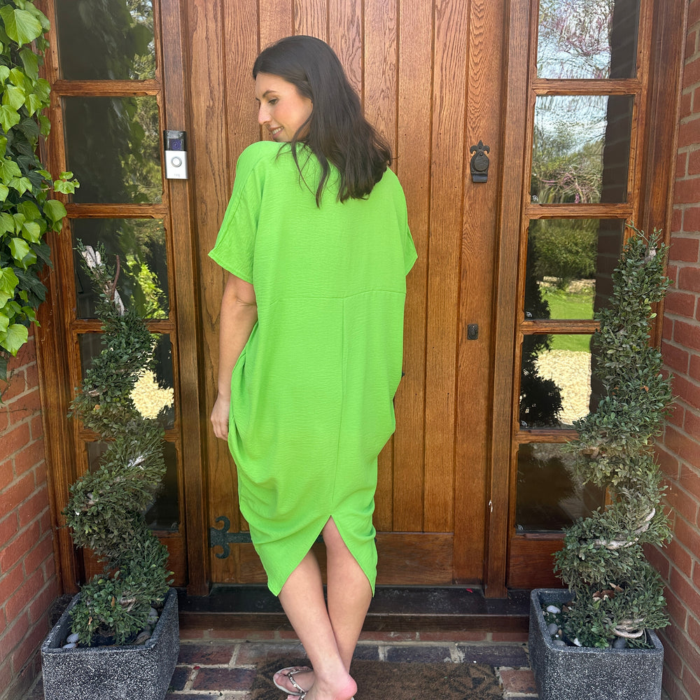 Faith V Neck Dress - Blush Boutique Essex