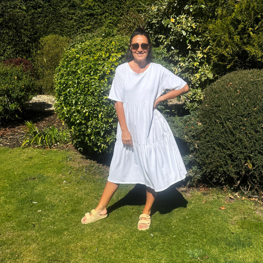 Helena Jersey Dress - Blush Boutique Essex