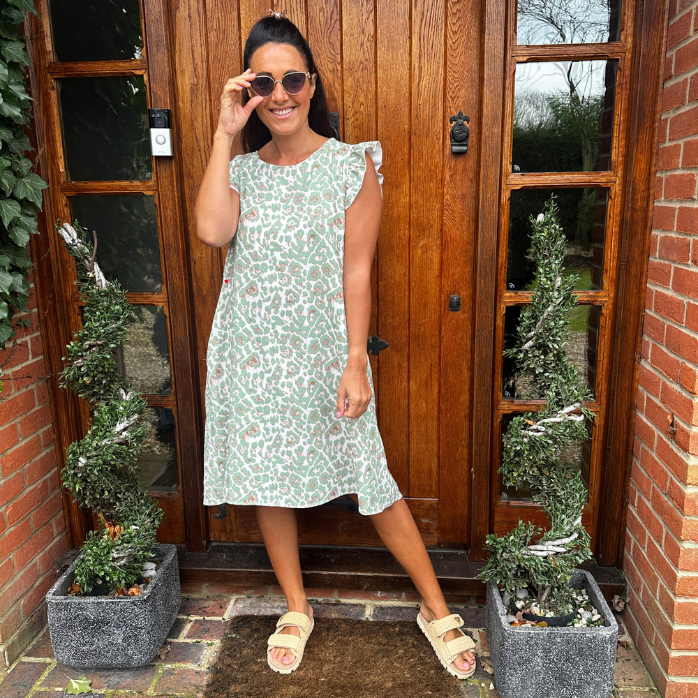 Rudi Leopard Dress - Blush Boutique Essex