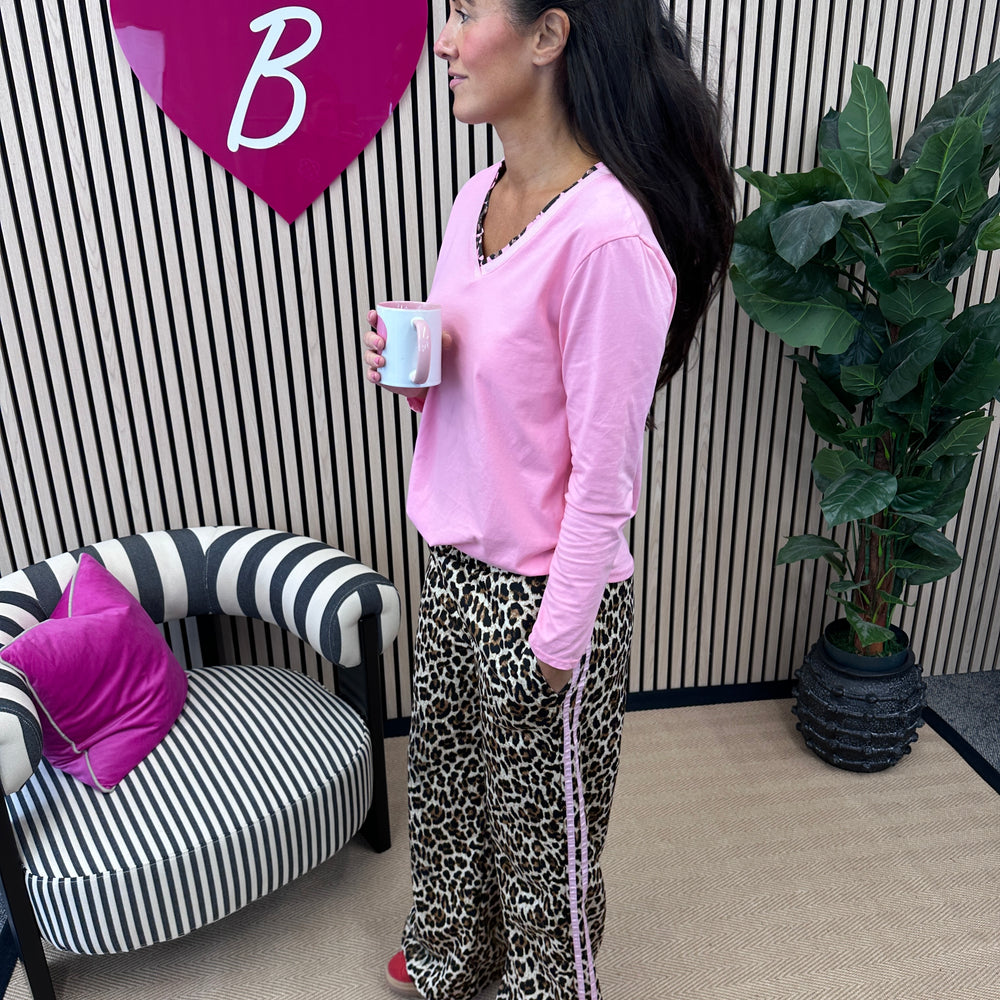 Leoni Leopard Trouser - Blush Boutique Essex