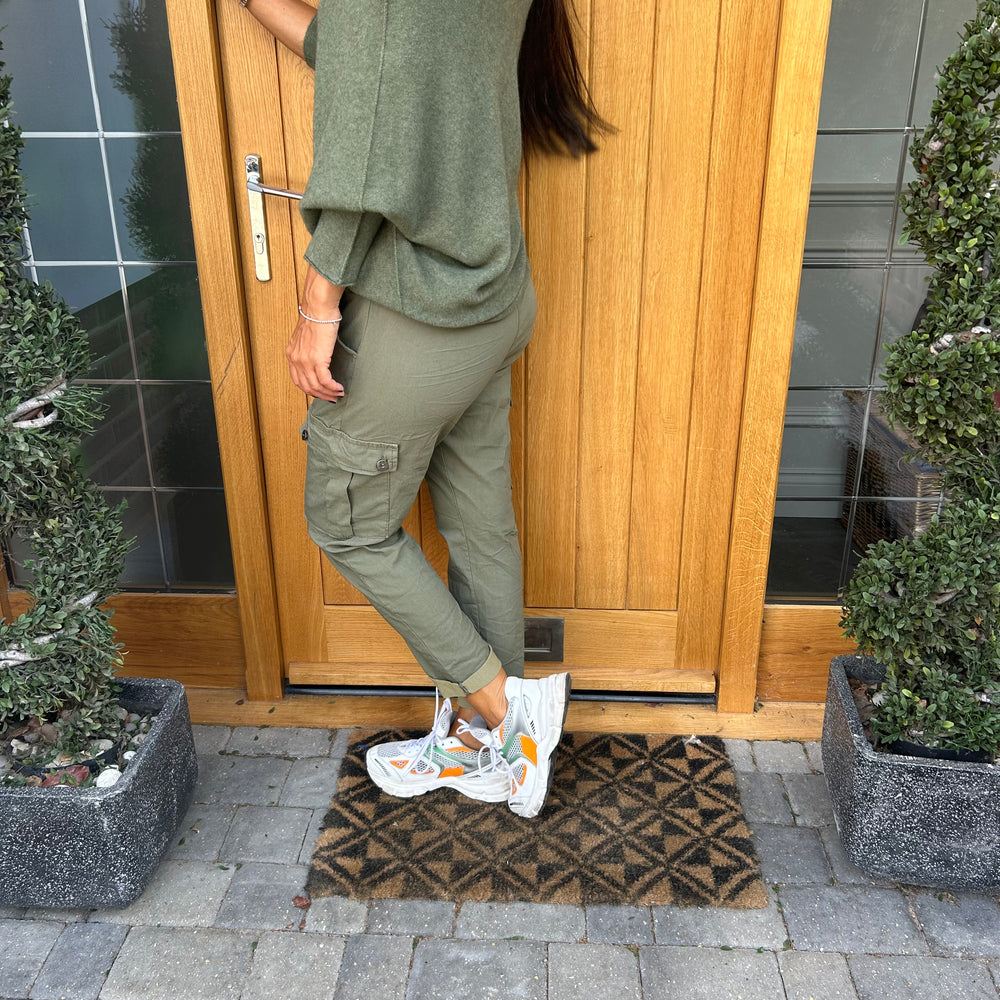 Carli Cargo Magic Trousers - Blush Boutique Essex