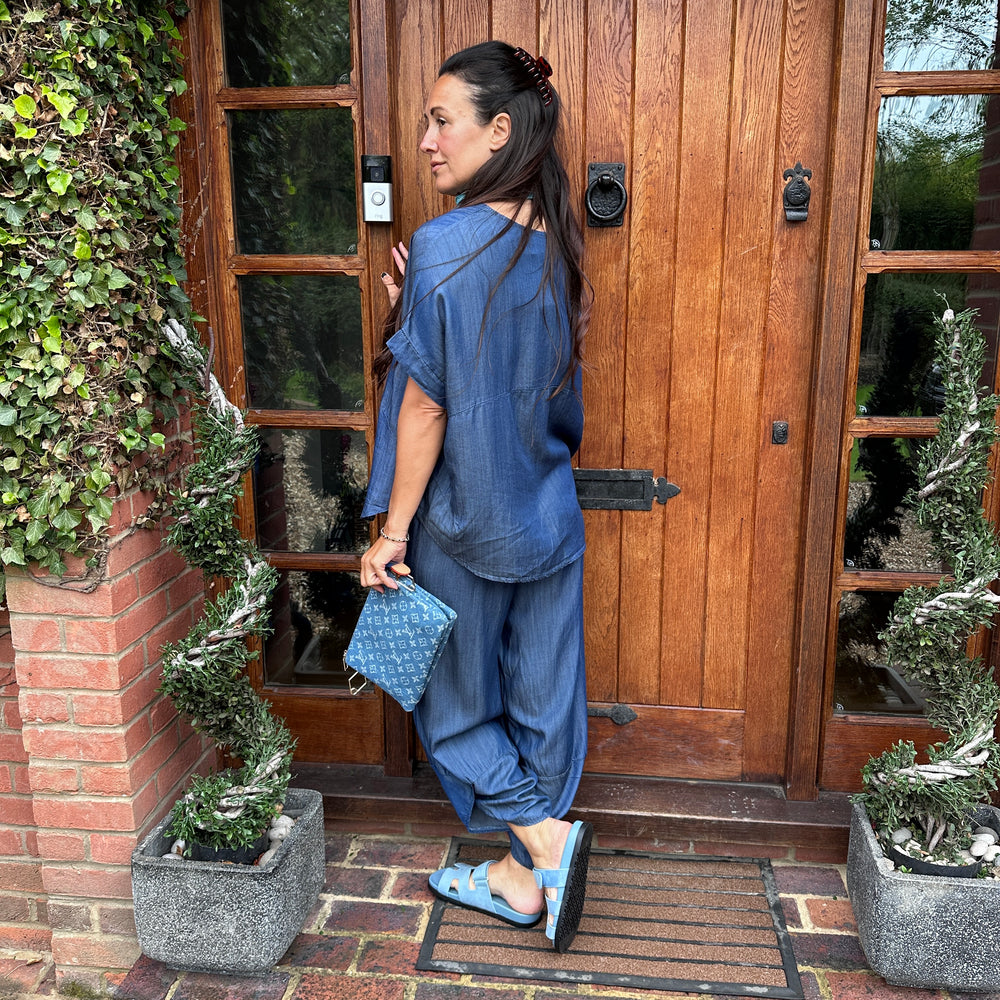 Lola Denim Co Ord - Blush Boutique Essex