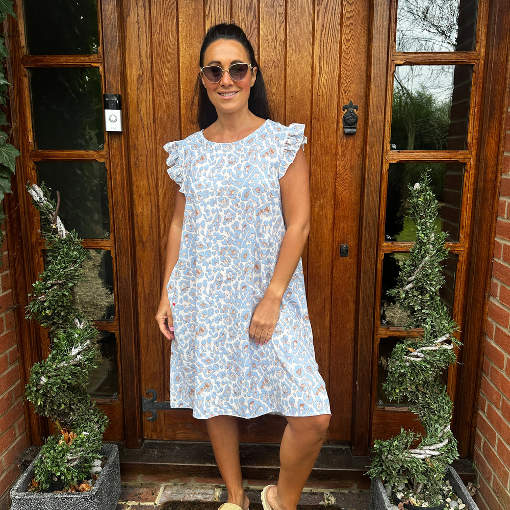 Rudi Leopard Dress - Blush Boutique Essex
