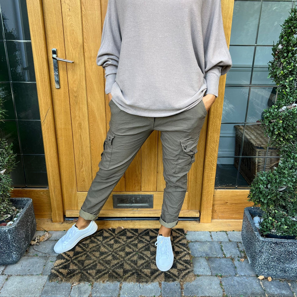 Cargo Carli Magic Trousers - Blush Boutique Essex