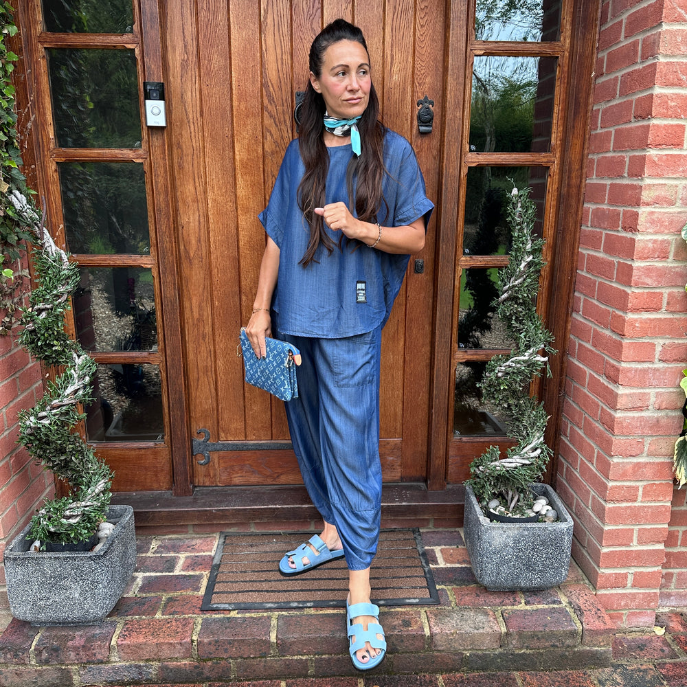 Lola Denim Co Ord - Blush Boutique Essex