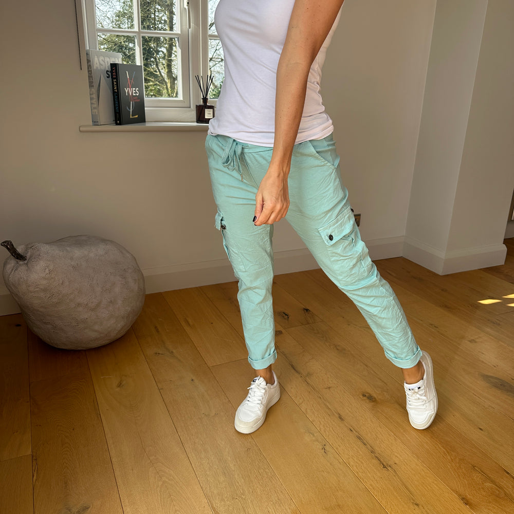 Cargo Carli Trousers - Blush Boutique Essex