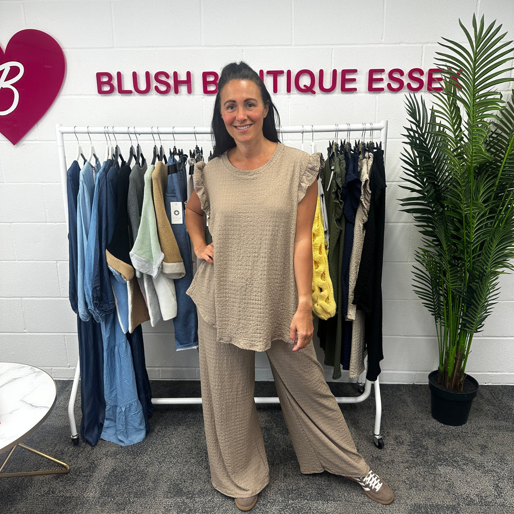 Lacey Co Ord (10-18) - Blush Boutique Essex