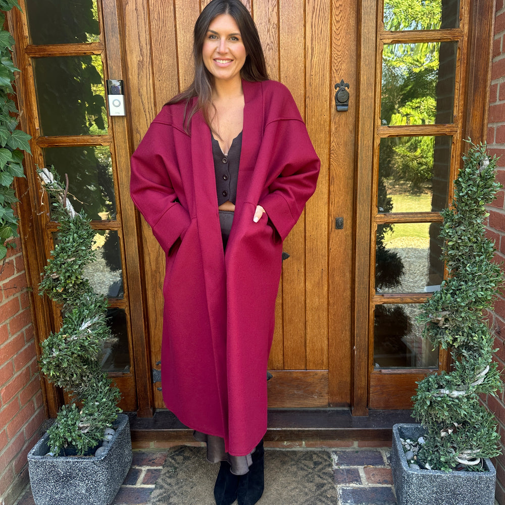 Frank Duster Coat - Blush Boutique Essex