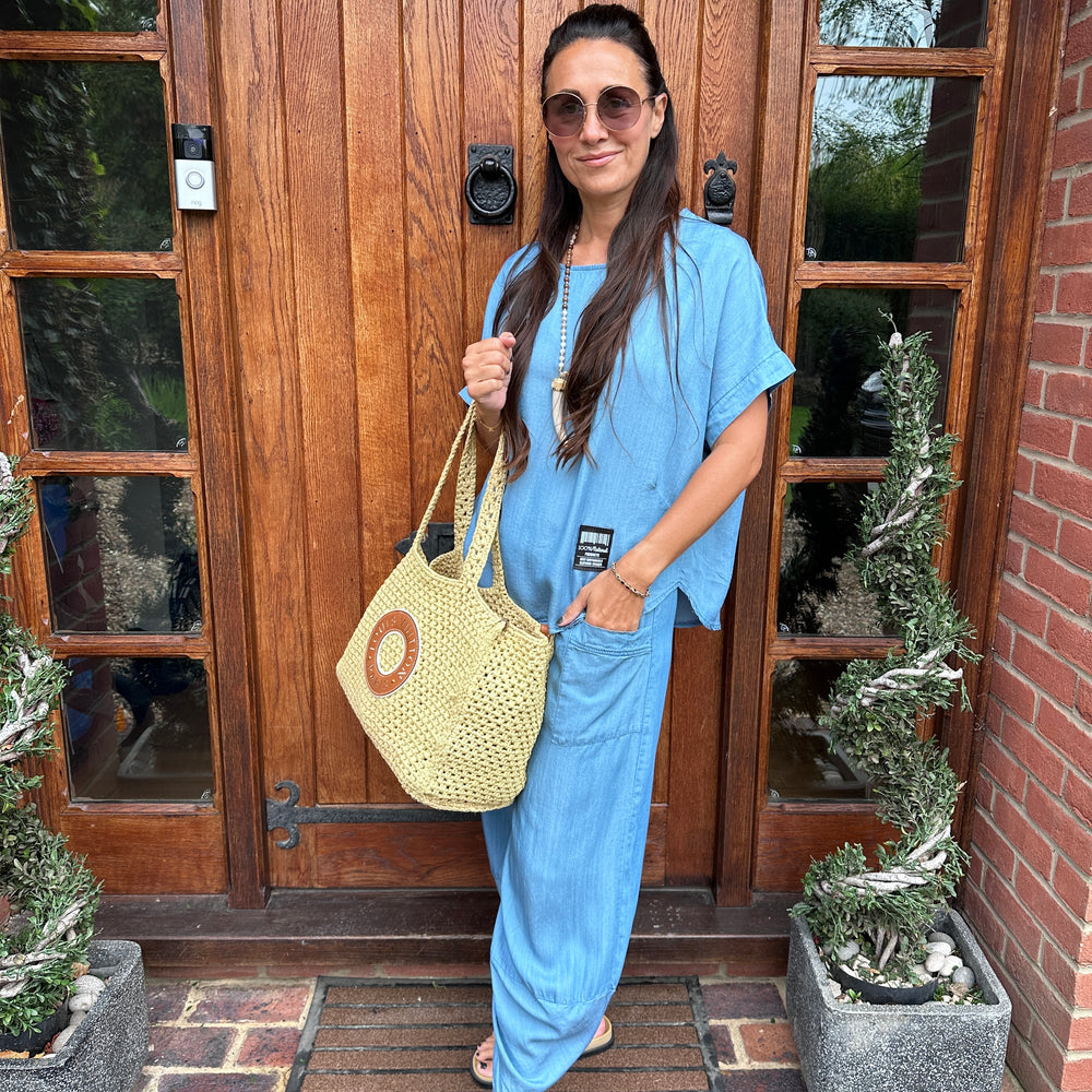 Lola Denim Co Ord - Blush Boutique Essex