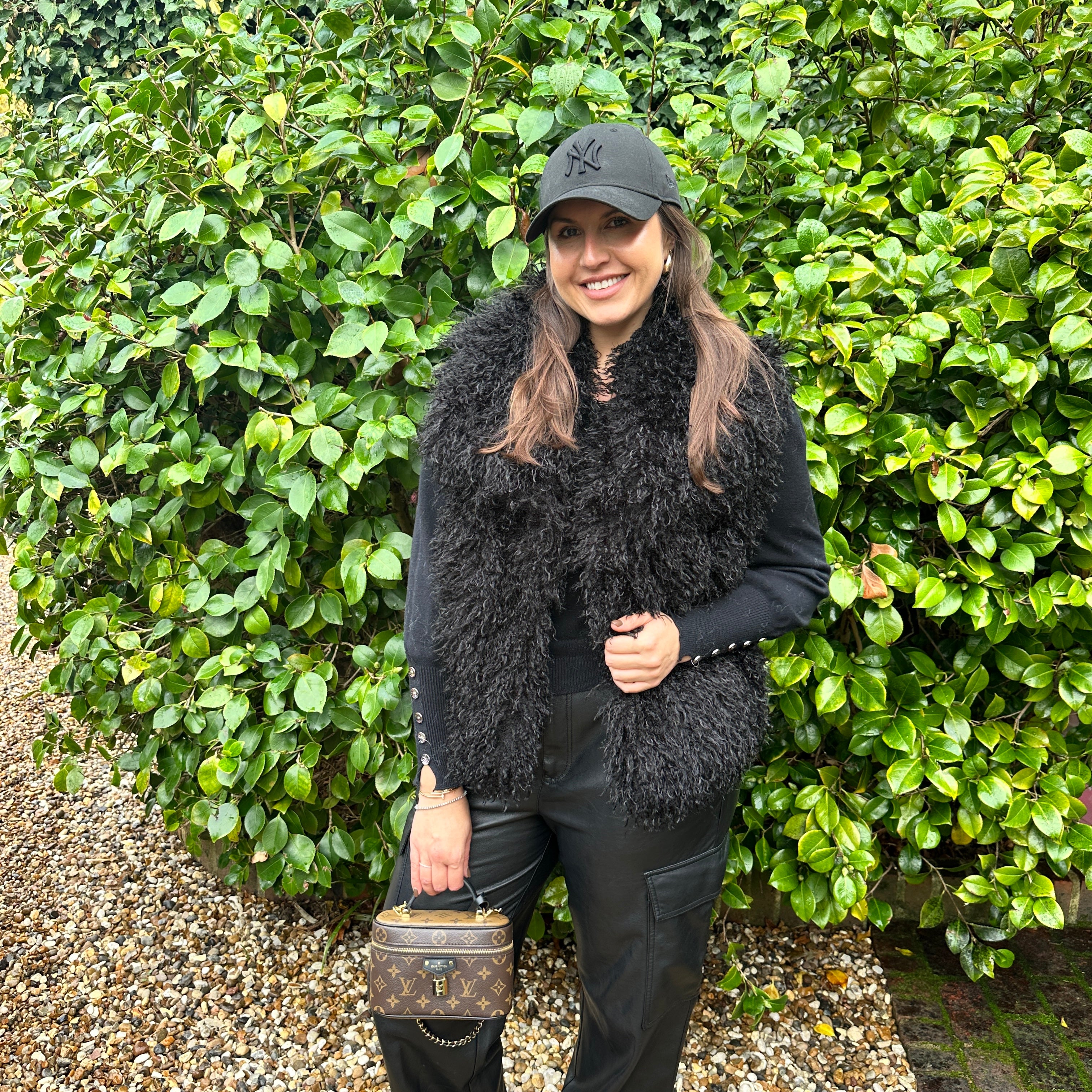 Yara Fluffy Fur Waistcoat