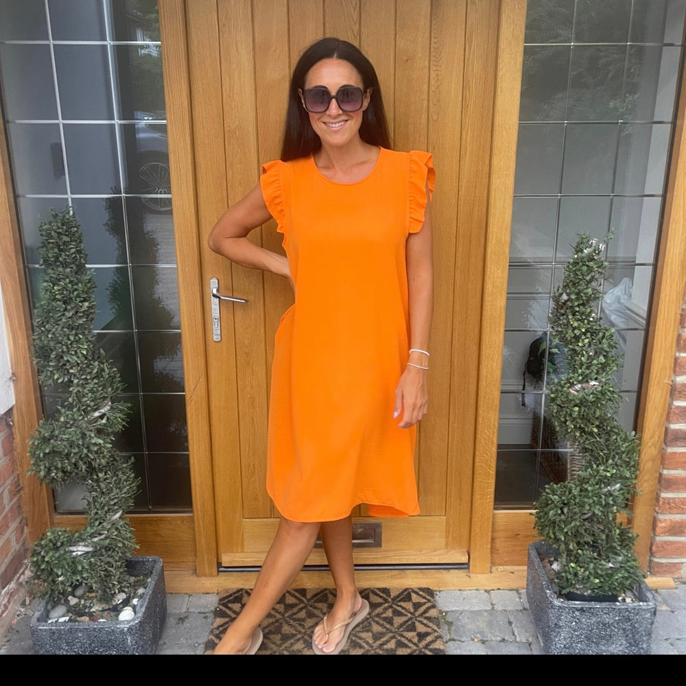 Bertie Button Dress - Blush Boutique Essex