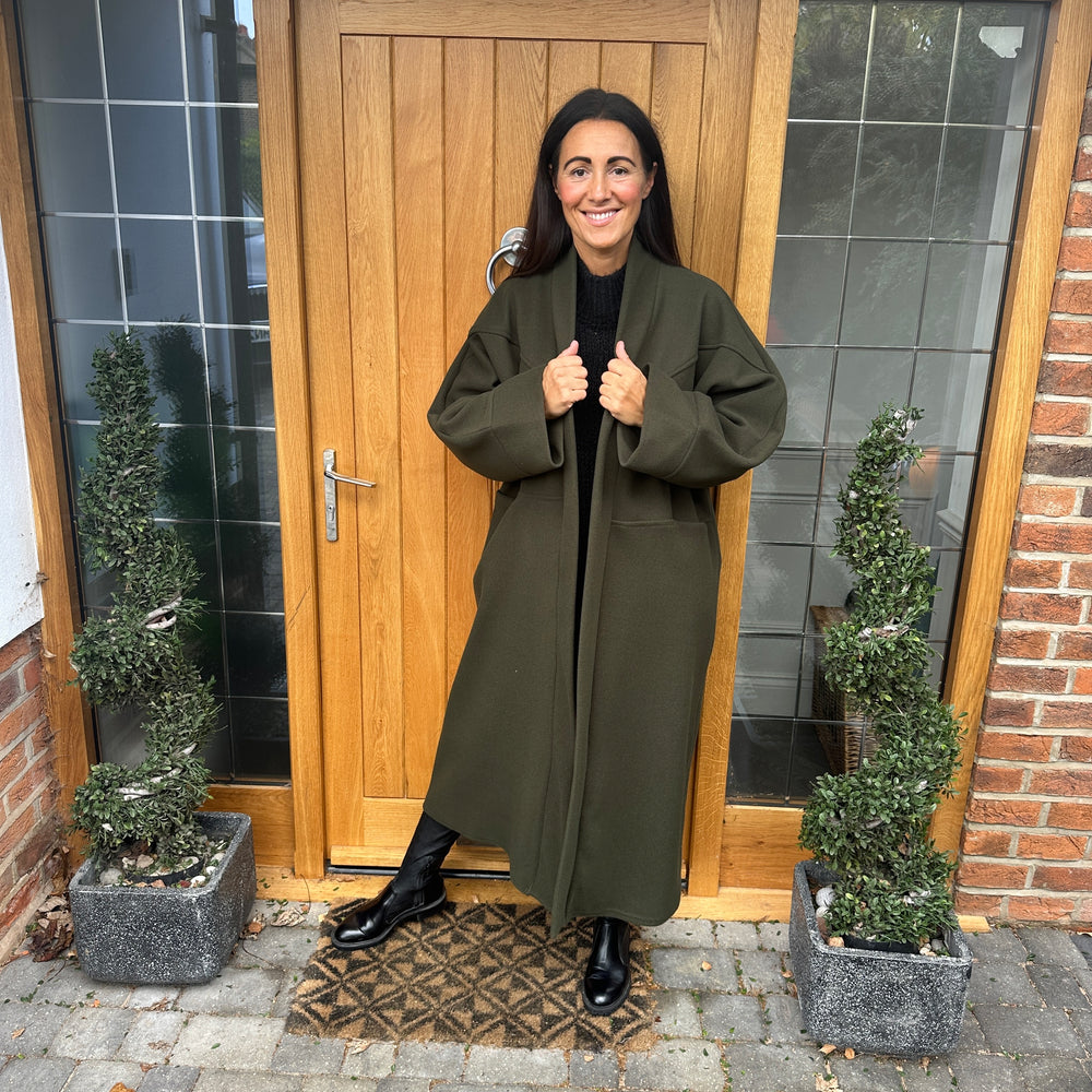 Frank Duster Coat - Blush Boutique Essex
