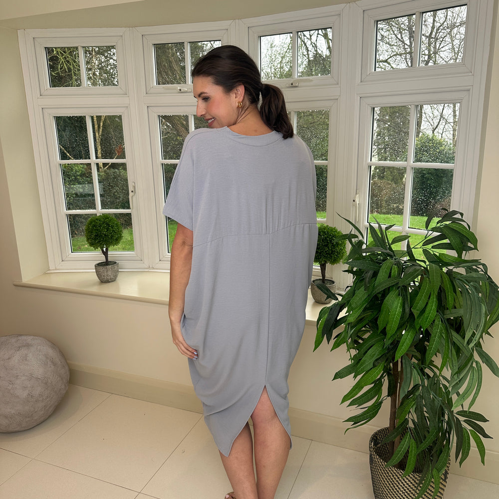 Faith V Neck Dress - Blush Boutique Essex