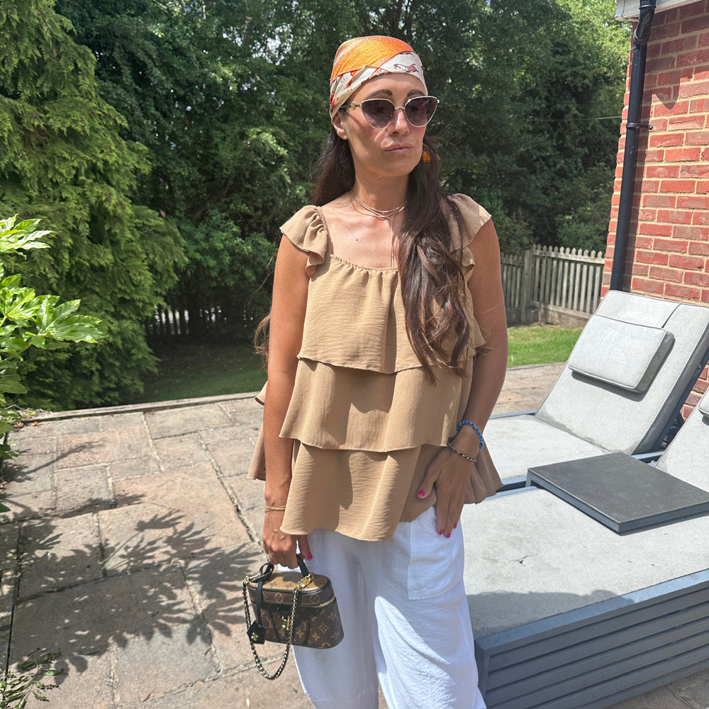 Leo Vest Top