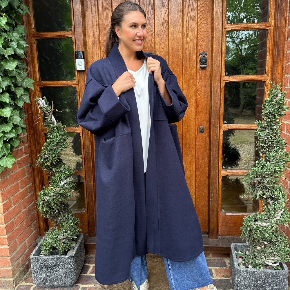 Frank Duster Coat - Blush Boutique Essex