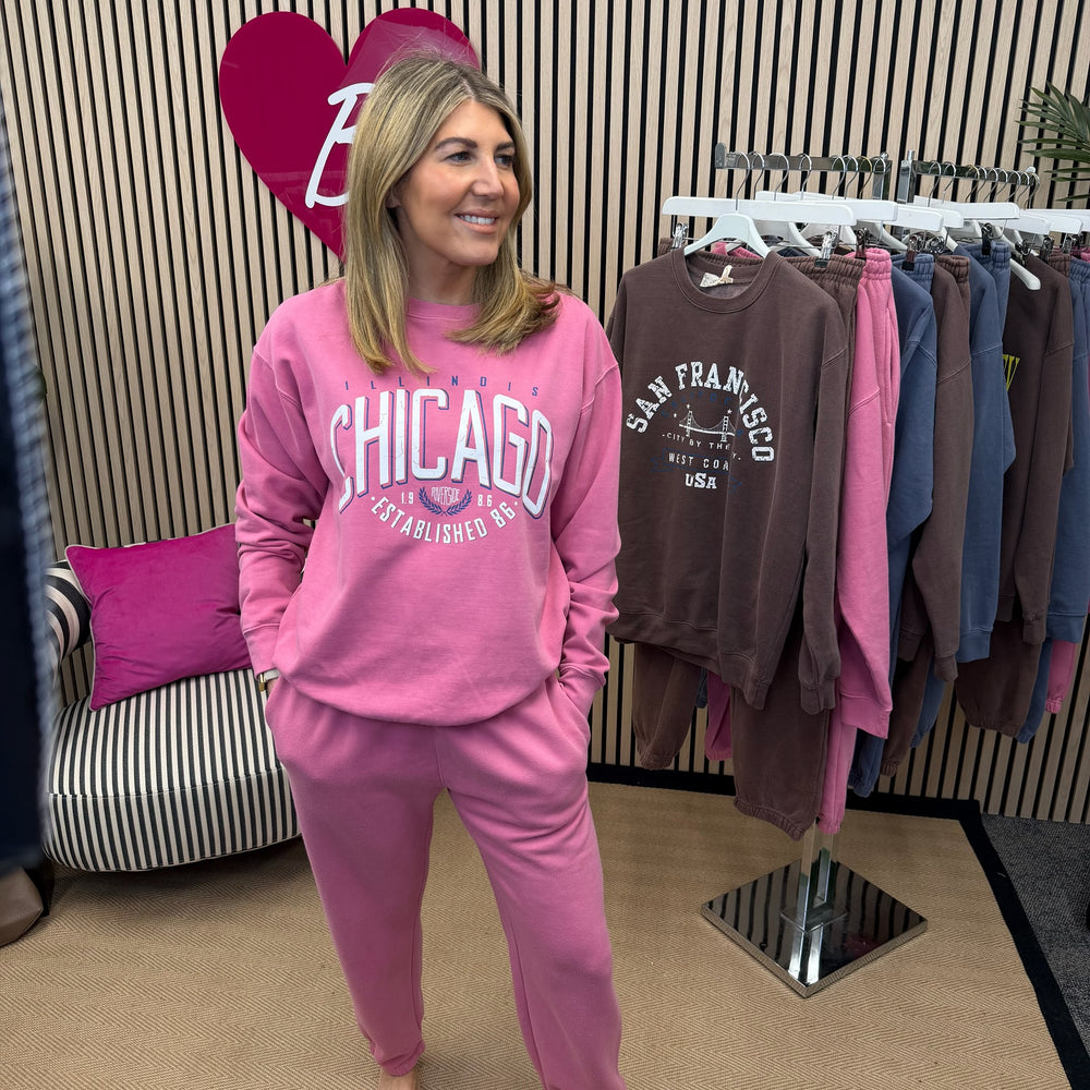 Chicago Tracksuit - Blush Boutique Essex