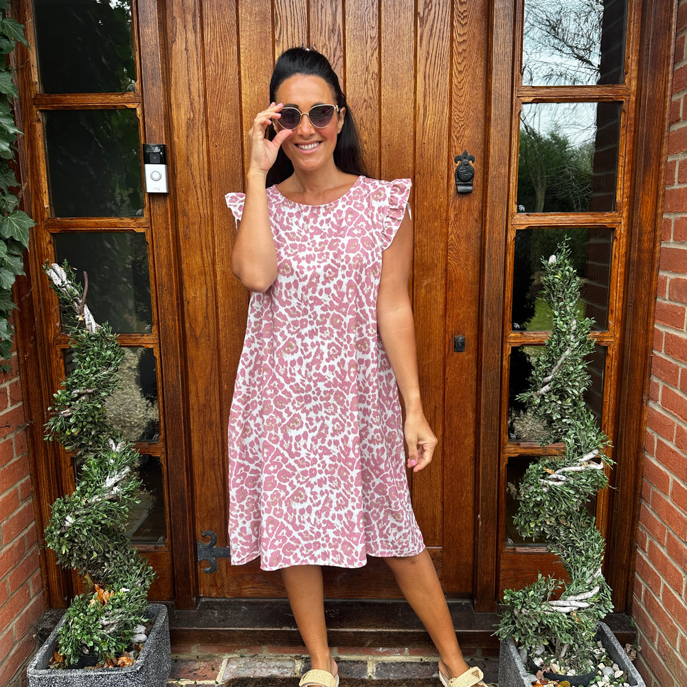 Rudi Leopard Dress - Blush Boutique Essex