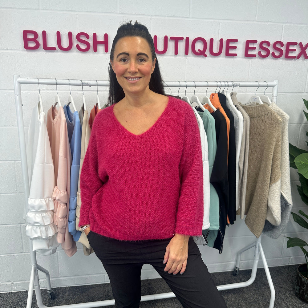 Cody Cosy Jumper - Blush Boutique Essex