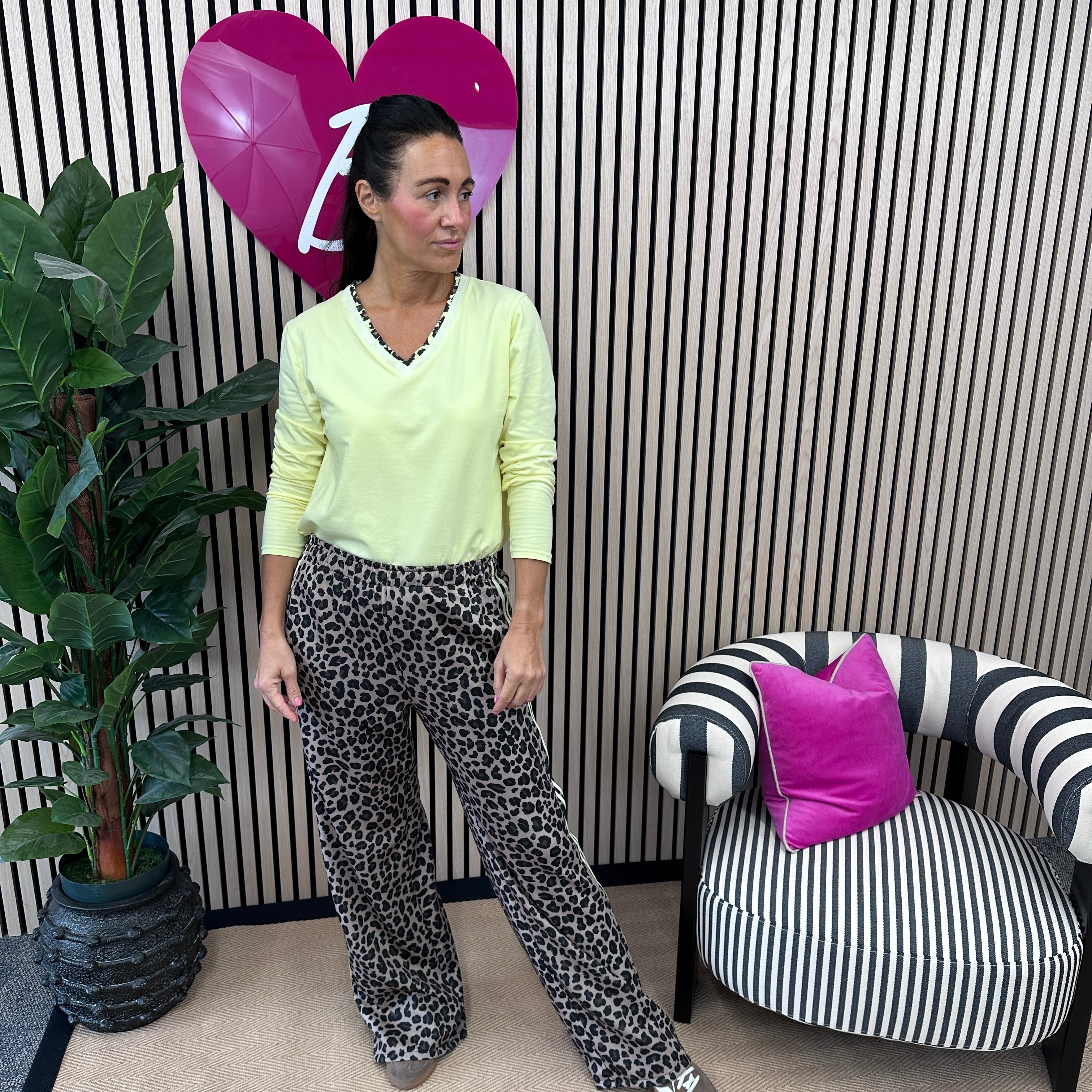 Leoni Leopard Trouser - Blush Boutique Essex