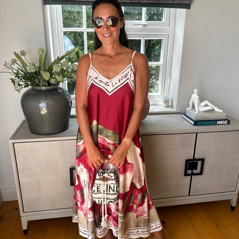 Venice Scarf Dress - Blush Boutique Essex