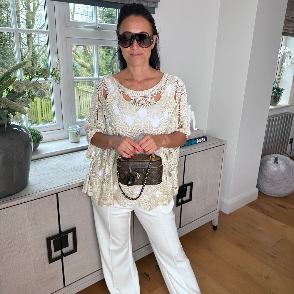 Saffron Crochet Knit - Blush Boutique Essex