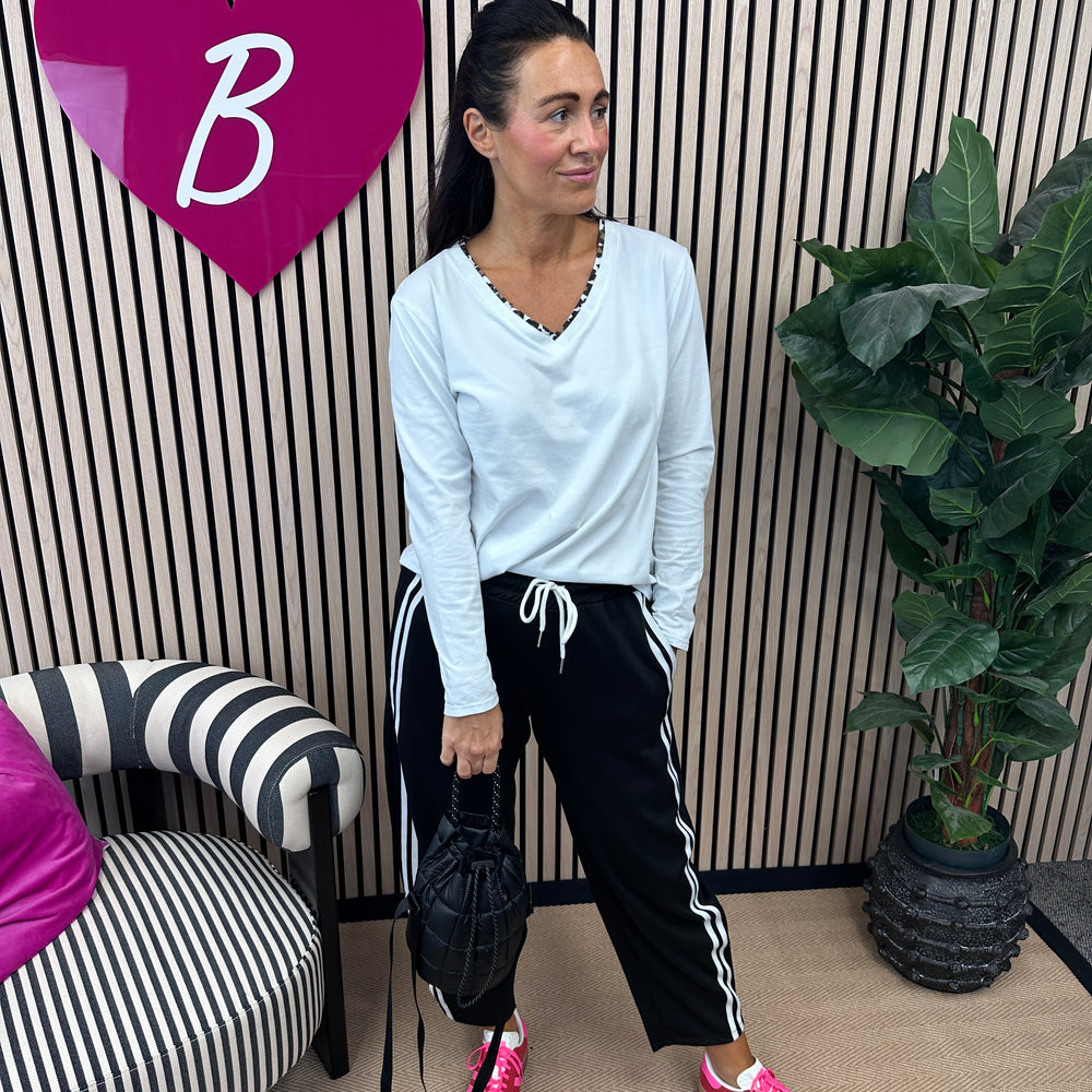 Stripe James Trouser - Blush Boutique Essex