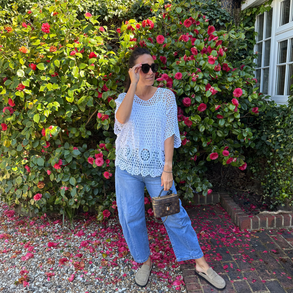 Owen Crochet Top - Blush Boutique Essex
